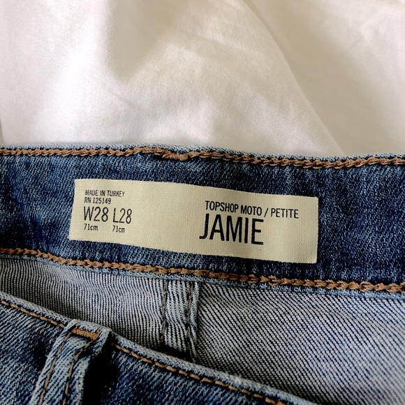 Topshop Jamie Jeans (Petite) - Picture 3 of 3